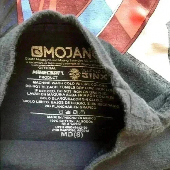 Lot of 2 boy t-shirts: minecraft and captain america - Picture 5 of 5